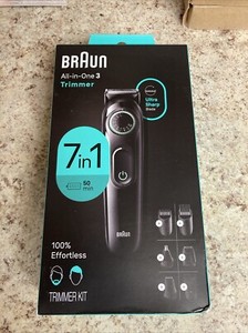 Braun All-in-One 3 8-in-1 Beard & Head Trimmer Razor Kit AIO3470