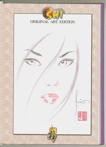 Billy Tucci SIGNED Shi Original Art Edition Hardcover w/ Hand Drawn Sketch - Picture 3 of 4