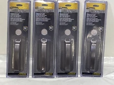 4X BRINKS COMMERCIAL Industrial Duty Stainless Steel Reversible Exit Device Trim