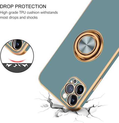 For iPhone 11 12 13 14 15 Pro Max Plus Shockproof Rugged Case Cover + Kickstand - Picture 20 of 35