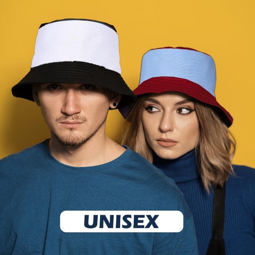Dreifarbige Fischerhüte, dreifarbiges Design, stilvolle & sportliche Kopfbedeckung, Herren & Damen - Bild 3 von 18