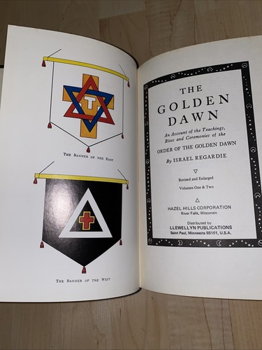 Israel Regardie ~ The Golden Dawn Set ~ Encyclopedia Of Practical Occultism - Picture 11 of 12