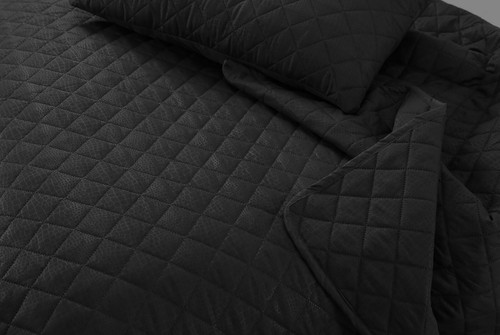 3 PIECE QUILTED BEDSPREAD BED THROW EMBOSSED BEDDING SET LUXURY LARGE SOFA COVER - Picture 97 of 128