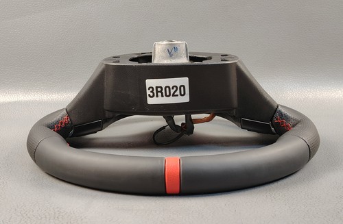 STEERING WHEEL 2013 SUZUKI SWIFT ZC72S SPORTS FULL LEATHER FLAT BOTTOM - Picture 8 of 24