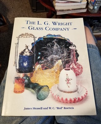 Rare L G Wright Glass Company By James Measell And W C Roetteis Signed By Red Ebay