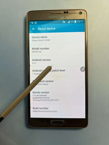Samsung Galaxy Note 4 Duos (SM-N9100)- 16 GB - unlocked dual SIM smart phone - Picture 8 of 19