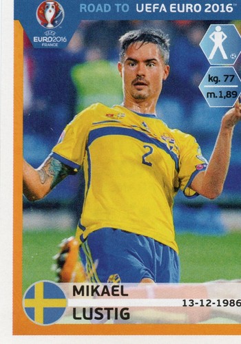 PANINI Road To UEFA EURO 2016 - Selecciona tus pegatinas de 241 a 384 - Imagen 102 de 147