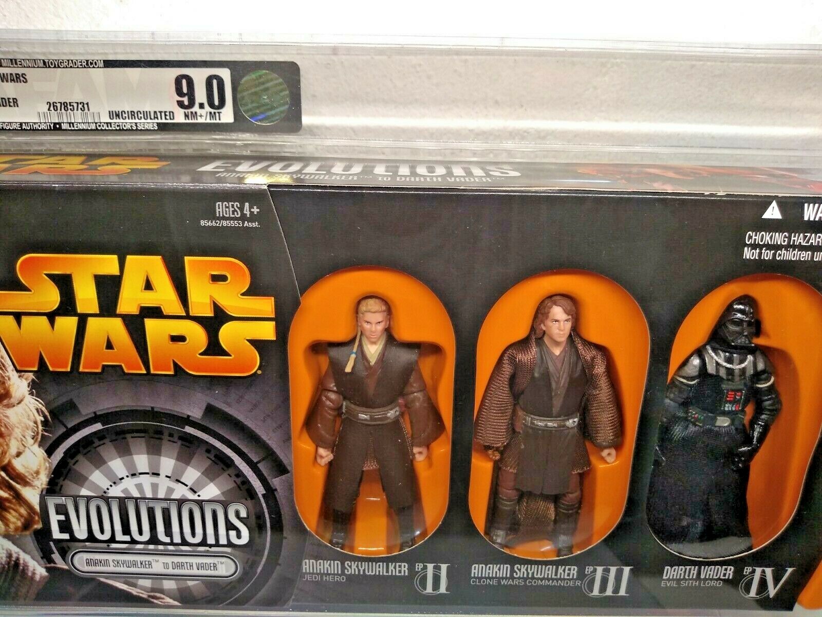 Autoridad figura de acción 90 HASBRO Figuras De Acción De Estrella Wars evoluciones 2005-Anakin a Darth Vader Autoridad figura de acción 90 HASBRO Figuras De Acción De Estrella Wars evoluciones 2005-Anakin a Darth Vader