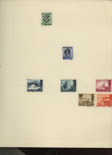 Yugoslavia stamps Used collection album pages. 253 stamps cv 106.00 (mb33 - Imagen 7 de 8
