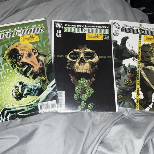 Green Lantern Emerald Warriors #11, #12, #13, VF 2011 DC z2312 NEW IN PLASTIC - Picture 18 of 24