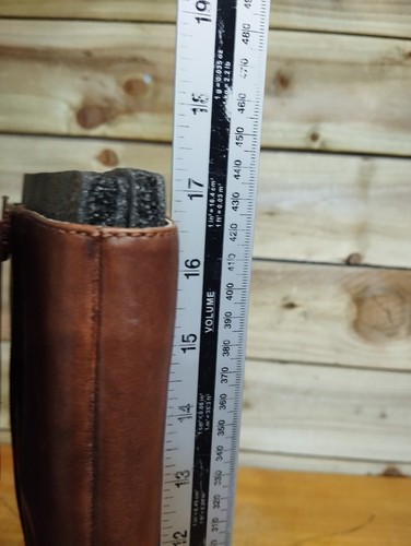 Women's Ecco Boots EU Size 38 (UK 5 5.5) Brown Leather Knee High - Smart Classy - Picture 13 of 15