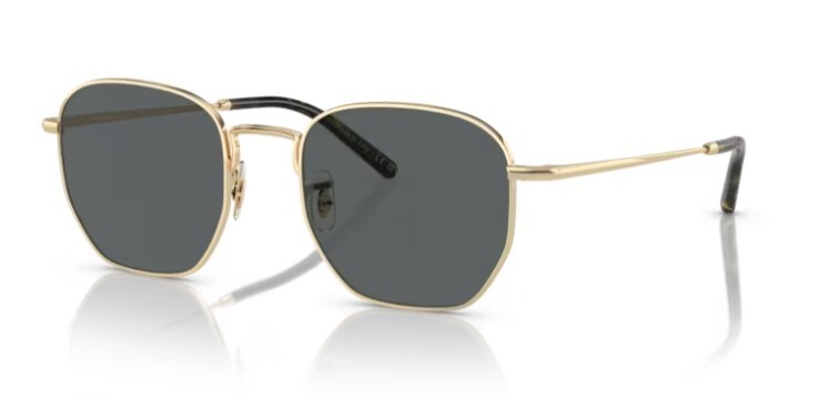 Gafas de sol Oliver Peoples 0OV1331S 5035P2 doradas Midnight Express Polar 51 mm para hombre