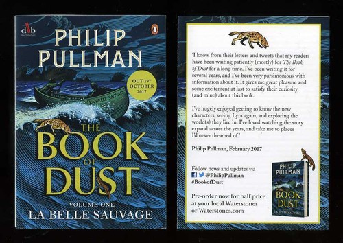 Philip Pullman - La Belle Sauvage: The Book of Dust Volume One; SIGNED 1st/1st - Picture 4 of 4