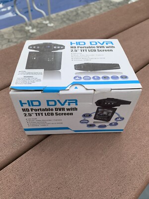 CAR CAMERA HD DVR HD PORTABLE DVR WITH 2.5'' TFT LCD SCREEN NIB
