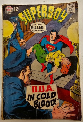 Silver Age DC Comics Superboy Schlüsselausgabe 151 höhere Qualität sehr guter Zustand