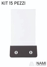 PORTA MENU porta menù ristorante pub bar STAND DA TAVOLO CON CARICATORE USB 15pz
