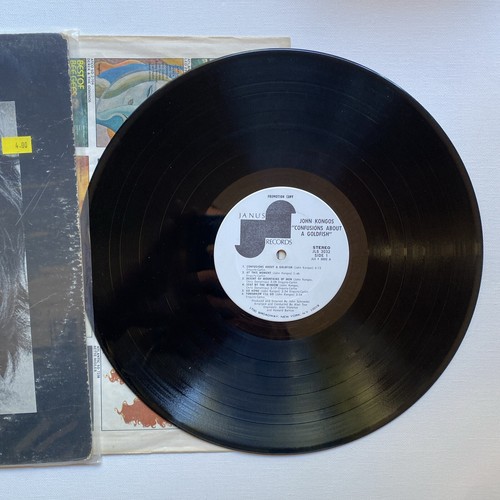 JOHN KONGOS: confusions about a goldfish JANUS 12" LP 33 RPM - Picture 3 of 3