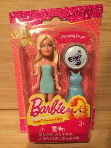 Mattel Barbie Horoscope Series Small Doll Collectable Star Sign Brand New Ring - Picture 11 of 12