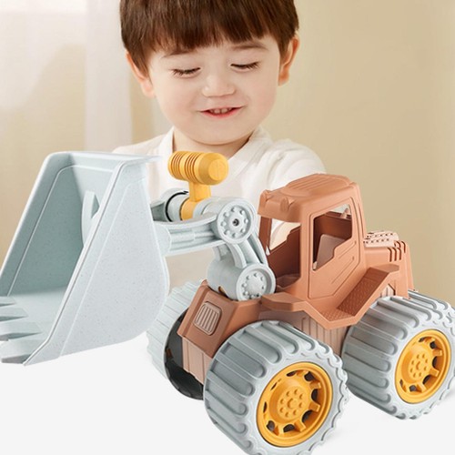 Streichholzschachtel Bagger Fahrzeug Mini Action Spielzeug Kinder Ausrüstung Sandkasten Strandspielzeug Spaß - Bild 2 von 12
