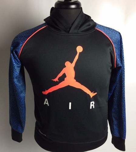 Nike Air Jordan Jungen Pullover Hoodie Therma Fit Größe 12-13 Jahre - Bild 2 von 8