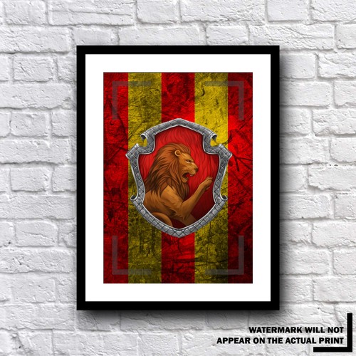 FAN MUST HAVE Estampado en Cresta de la Casa de Harry Potter Gryffindor Varios Diseños y Conjuntos - Imagen 11 de 56