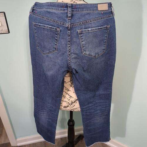 Pantaloni denim Dear John donna taglia 28 playback con polsini cropped gamba dritta - Foto 2 di 6