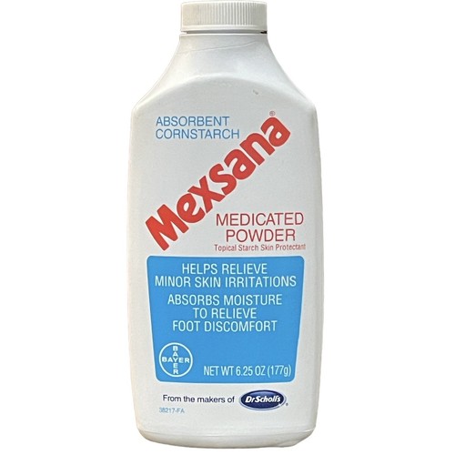 MEXSANA Medicated Powder Topical Starch Skin 6.25 oz ORIGINAL Formula SEALED - 第 1/4 張圖片