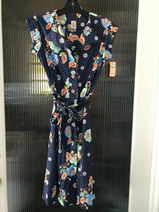 navy blue summer maxi dress