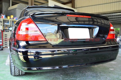 Fit For Mercedes Benz W211 L Type Roof Wing + Trunk Spoiler Boot 02-05 - Picture 8 of 12