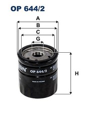 FILTRON OP 644/2 Oil Filter for ALFA ROMEO,BUICK,CHRYSLER,DODGE,FIAT,JEEP