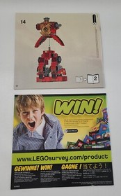 Lego Ninjago Master Of Spinjitizu Instruction Manual Booklets No Brick  mix Lot 