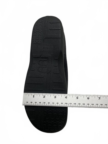 Unbranded Unisex Size 9 Black Slippers Supportive Shoe - Picture 4 of 10