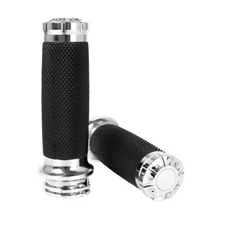 7/8 Inch Motorcycle Handle Bar Hand Grips For Harley-Davidson Cruiser Chopper