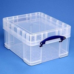 Really Useful Storage Box 21 Litre Clear