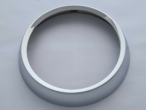 Innocenti Mini Headlamp Rim / Bezel - Chrome on Steel - Handcrafted in England. - Picture 2 of 3