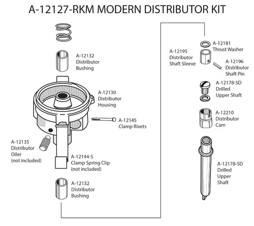 1928 - 1931 Model A Ford Distributor - Rebuilt and Updated with New Internals #1 - Picture 19 of 19