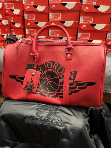 Jordan Jumpman “Wings” Leather Duffel Bag - Limited Edition - Picture 12 of 16