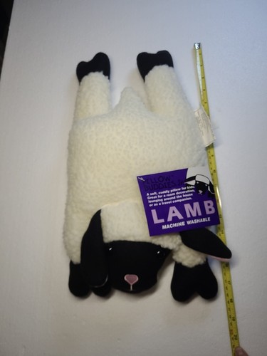 NEW 18" Crown Crafts Lamb Pillow Buddies Pal JR 1996 Plush Animal Rare - Picture 1 of 24