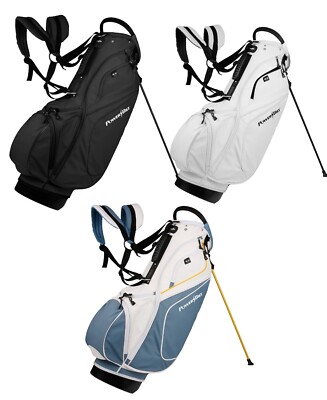 Powerbilt TPS Dunes Synthetic Leather 14 Way Golf Club Stand Bag - Choose Color