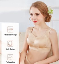Lace Pocket Bra for Breast Mastectomy Inserts Enhancers Pad Wireless Everyday