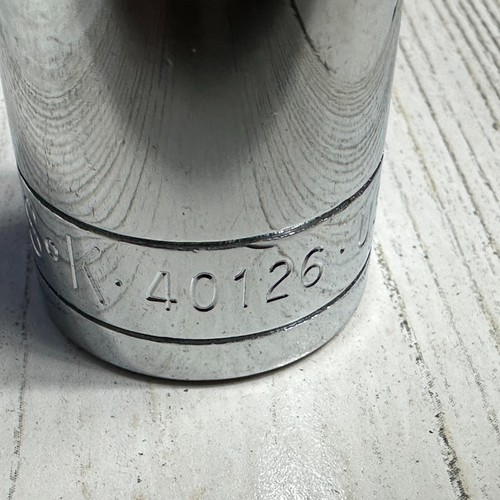 13/16” SK Tools USA, 40126, 1/2” Drive, 12 Point SAE Chrome Standard Socket, NOS - Foto 3 di 7