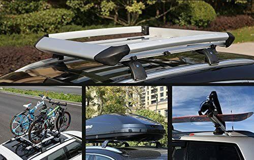2Pcs Fit for BMW X5 F15 2014-2018 Lockable Roof Rail Racks Cross Bars Crossbar - Foto 7 di 9