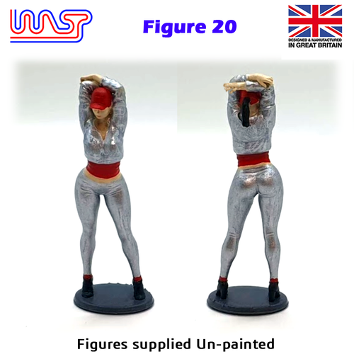 Figuras a escala 1/32 - ranura WASP, paisaje, espectador, sin pintar, personas - Imagen 30 de 265