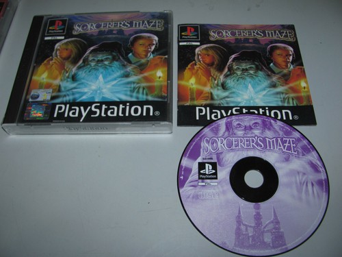 Juego Sorcerer's Maze PS1 con manual probado y funcionando  - Imagen 1 de 4