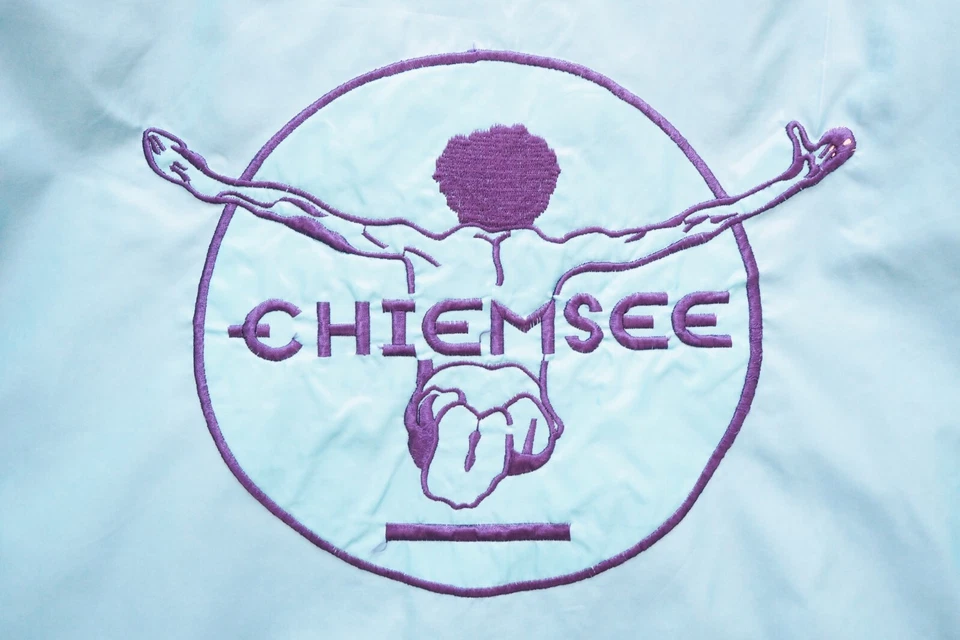 Chaqueta cortavientos vintage CHIEMSEE Windsurf desgaste ligero talla XL oversize azul Foto 4 de 4