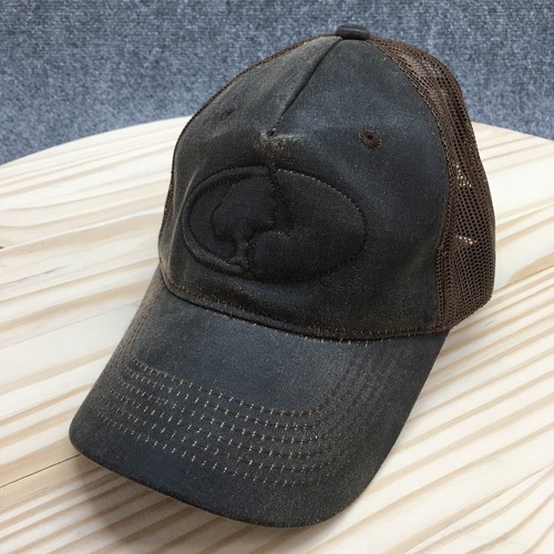 Mossy Oak Outdoor Cap Trucker Hat Mens Brown OS Curved Brim Embroidered Logo