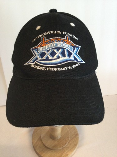 NFL Super Bowl 2005 Baseball Cap Adjustable Hat Patriots / Eagles Sports XXXIX - Picture 2 of 9