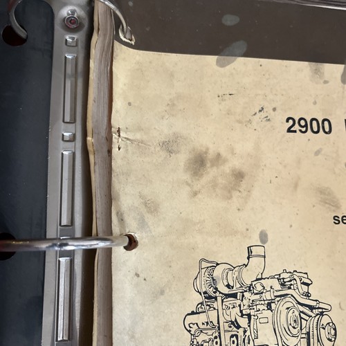 Fiat-Allis 2900 MARK II ENGINE SERVICE SHOP REPAIR MANUAL DIESEL GUIDE 70687161 - Picture 3 of 4