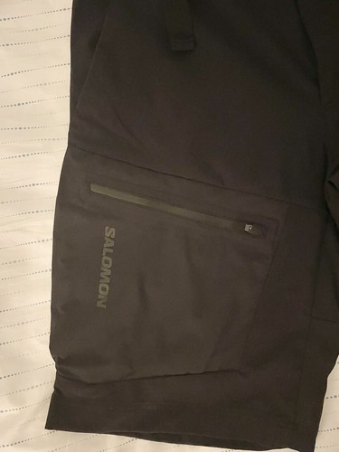 salomon belted shorts mens 31 - Picture 2 of 4