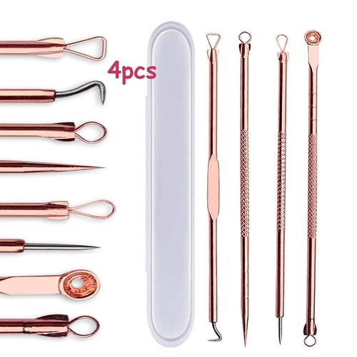 4X MITESSER & WEISSKOPF AKNE POPPER PICKEL PICKEL ENTFERNER KLEINES WERKZEUG - Bild 6 von 11